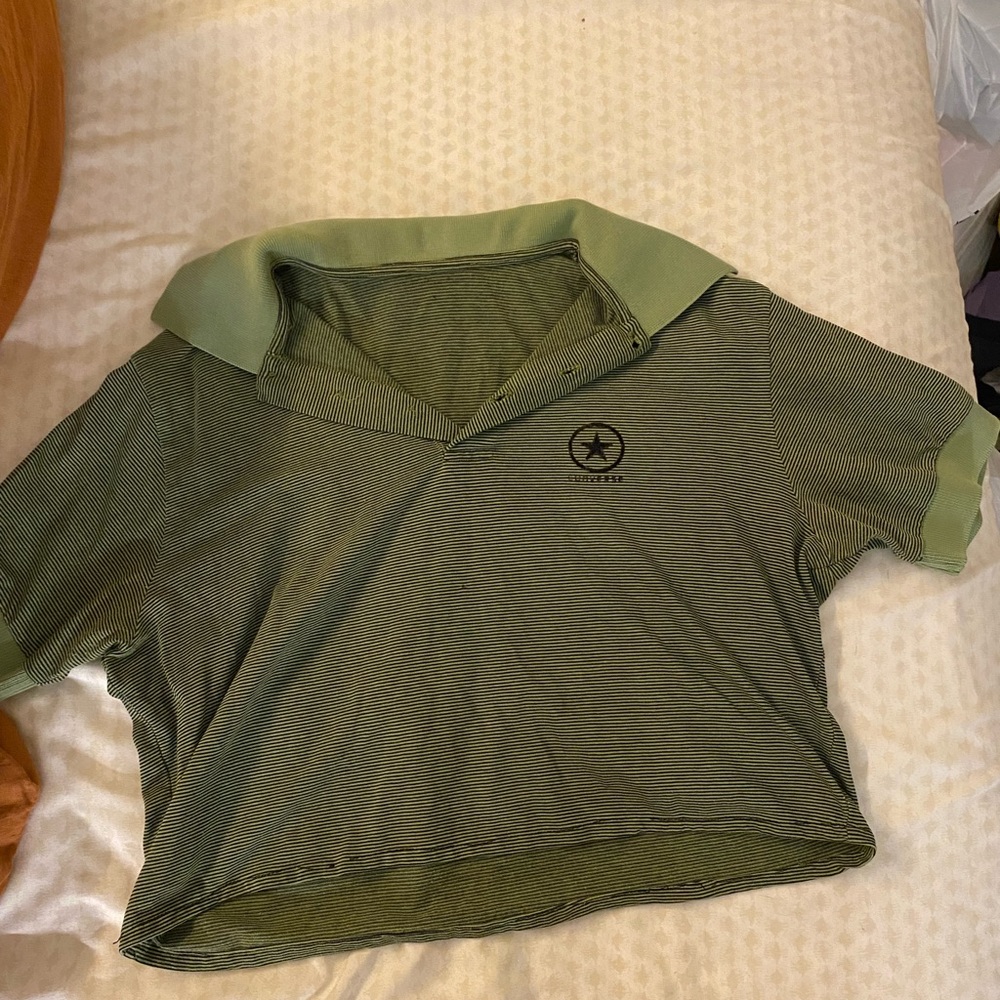 converse crop top